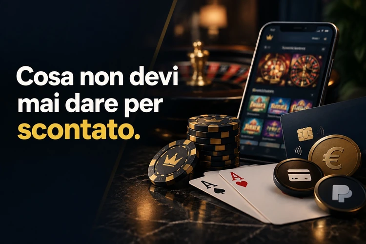 Cosa non devi mai dare per scontato