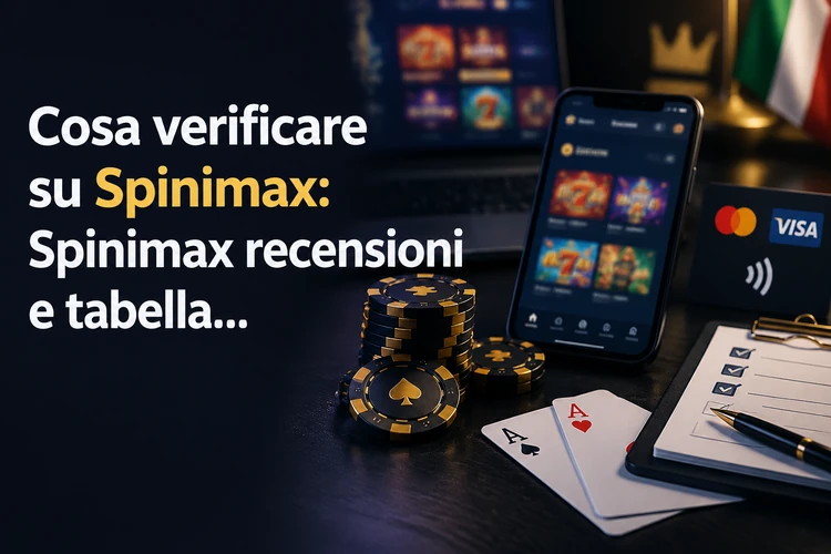 Cosa verificare su Spinimax: Spinimax recensioni e tabella di controllo