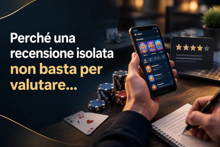 Perché una recensione isolata non basta per valutare Spinimax